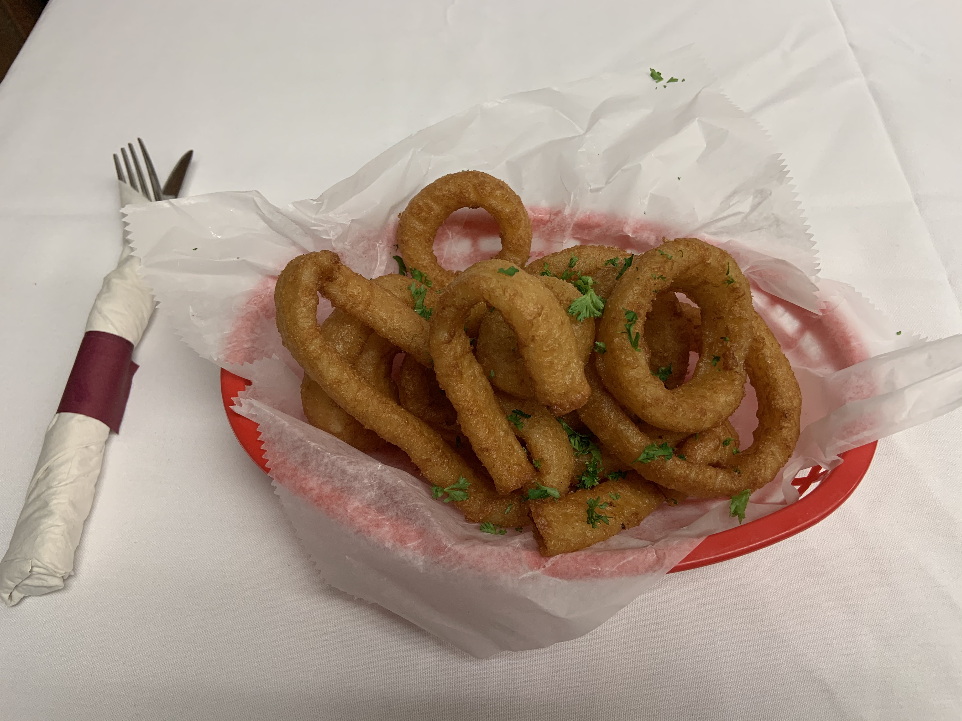 Order Onion Rings food online from North Sea Tavern store, Southampton on bringmethat.com