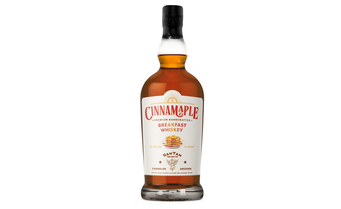 Order CinnaMaple Breakfast Whiskey, 750ml spirits (35% ABV) food online from Santan Brewing Co. store, Chandler on bringmethat.com