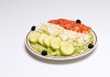 Order Garden Paneer Salad food online from Taste Of India Grill store, Bountiful on bringmethat.com