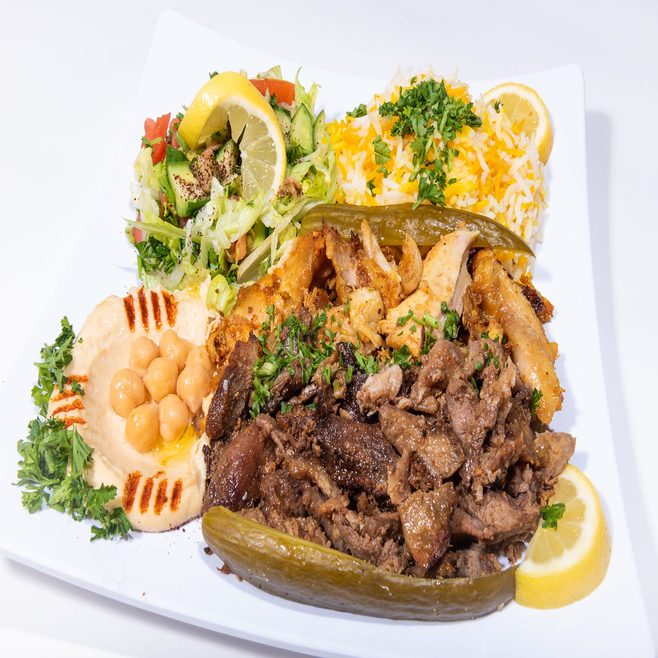 Order Shawarma Combo food online from Dijla Cafe Lounge store, Decatur on bringmethat.com