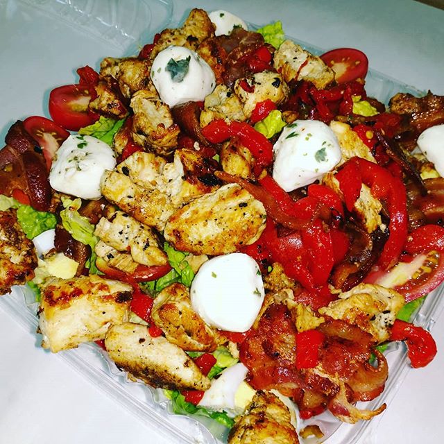 Order Large Vera's Cobb Salad  food online from Lula's Deli Corner store, Clifton Heights on bringmethat.com