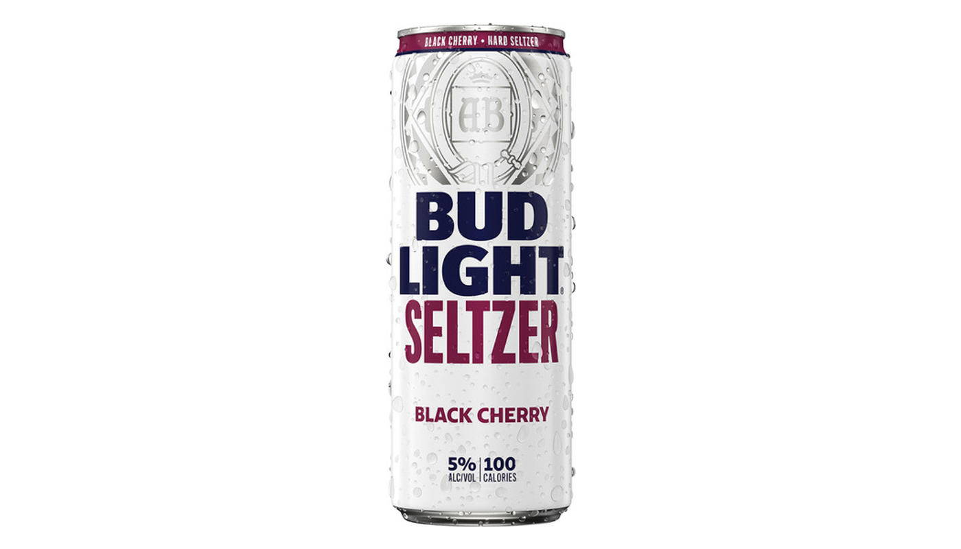 Order Bud Light Black Cherry Seltzer 25oz Can food online from Ross Liquor store, Sylmar on bringmethat.com