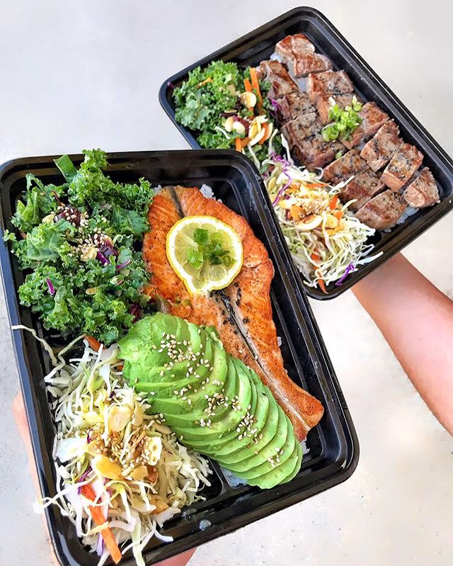 Order Salmon Plate food online from Wagyu Meat & Grill store, Buena Park on bringmethat.com