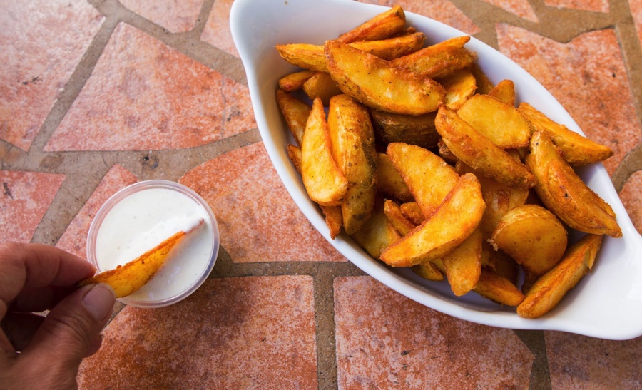 Order Potato Wedges food online from Village Pizza store, Bonsall on bringmethat.com