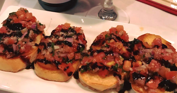 Order Bruschetta food online from Theo Steaks & Seafood store, Highland on bringmethat.com