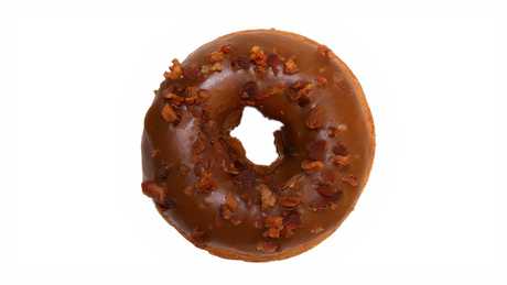 Order Maple Bacon Explosion Donut food online from Factory Donuts store, Media on bringmethat.com