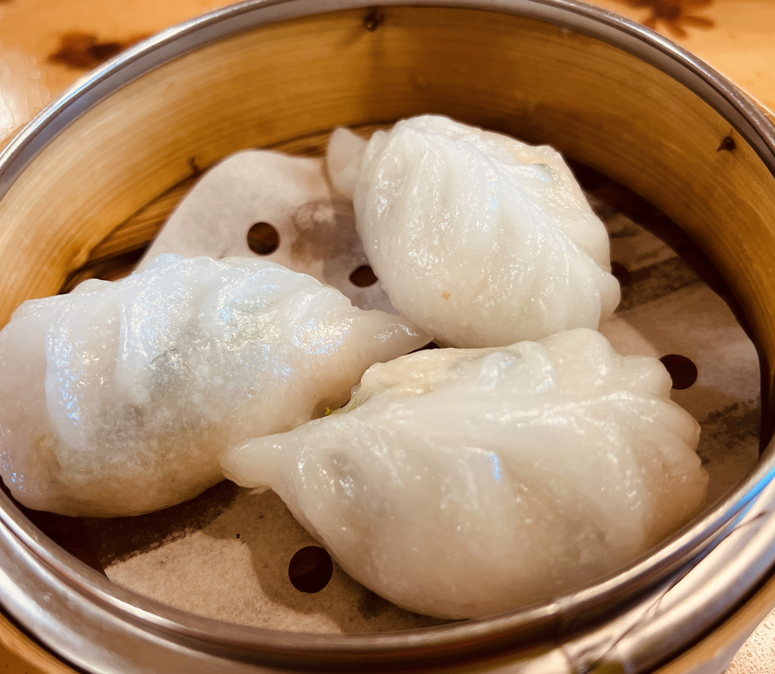 Order Dumpling with Coriander and Shrimp - 香茜餃  food online from Hang Ah Tea Room Llc store, San Francisco on bringmethat.com
