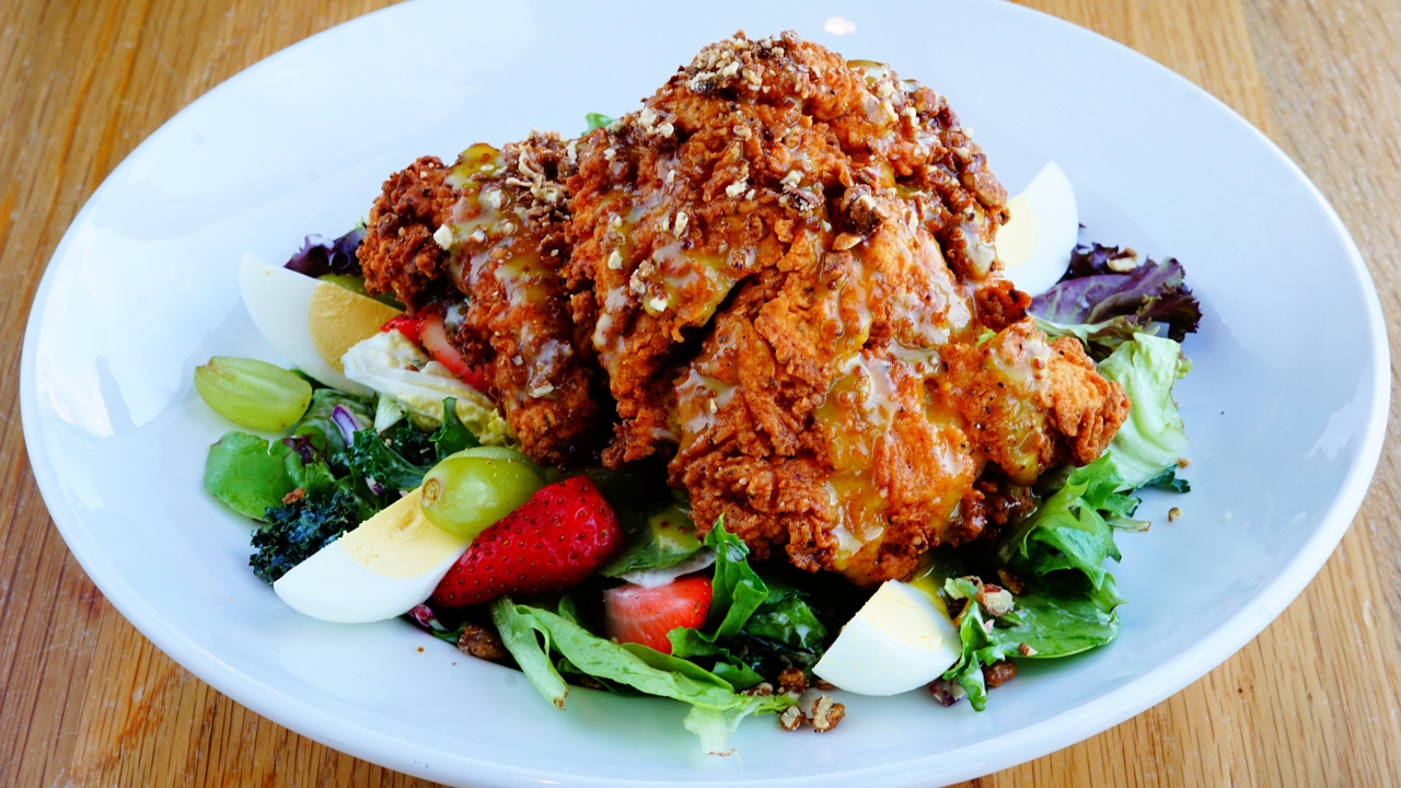 Order Honey Pecan Chicken Salad Fall food online from The Block store, St. Louis Park on bringmethat.com