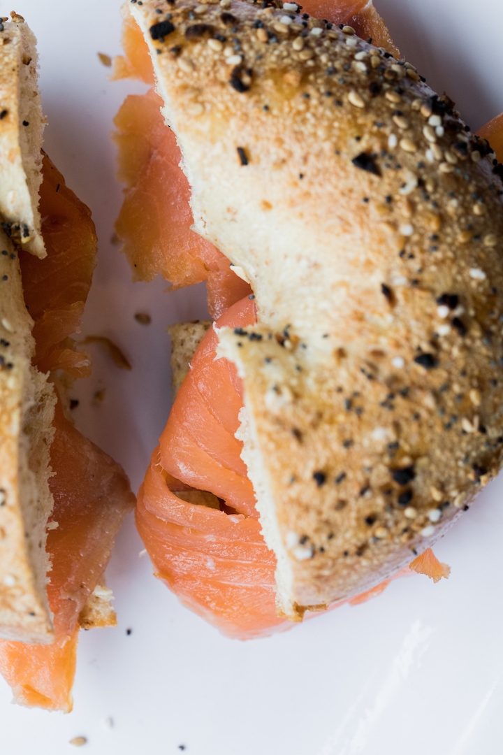 Order Bagel w/ Sliced Lox food online from THB Bagelry + Deli of Columbia store, Columbia on bringmethat.com