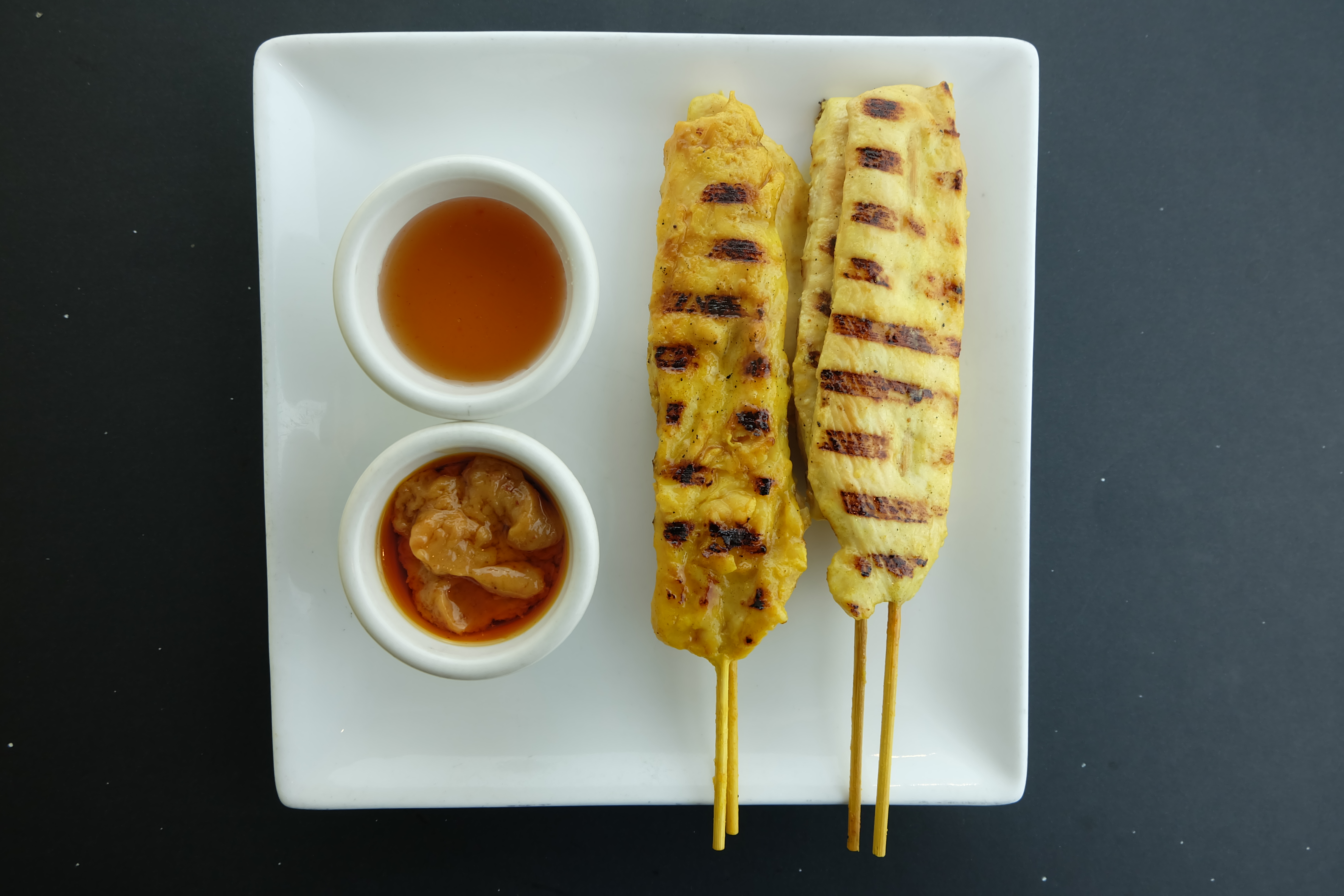 Order Chicken Satay food online from Pho & Spice store, Waltham on bringmethat.com