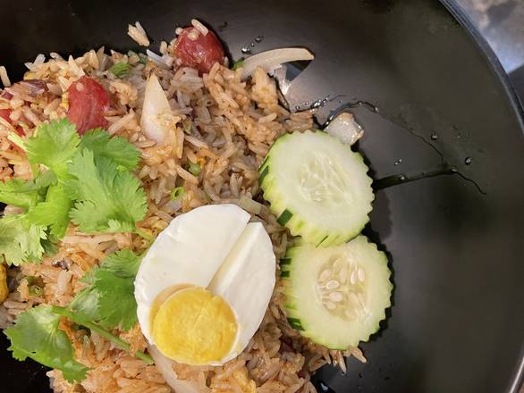 Order Old-Fashioned Fried Rice food online from Otus Thai Kitchen & Coffee store, West Hollywood on bringmethat.com