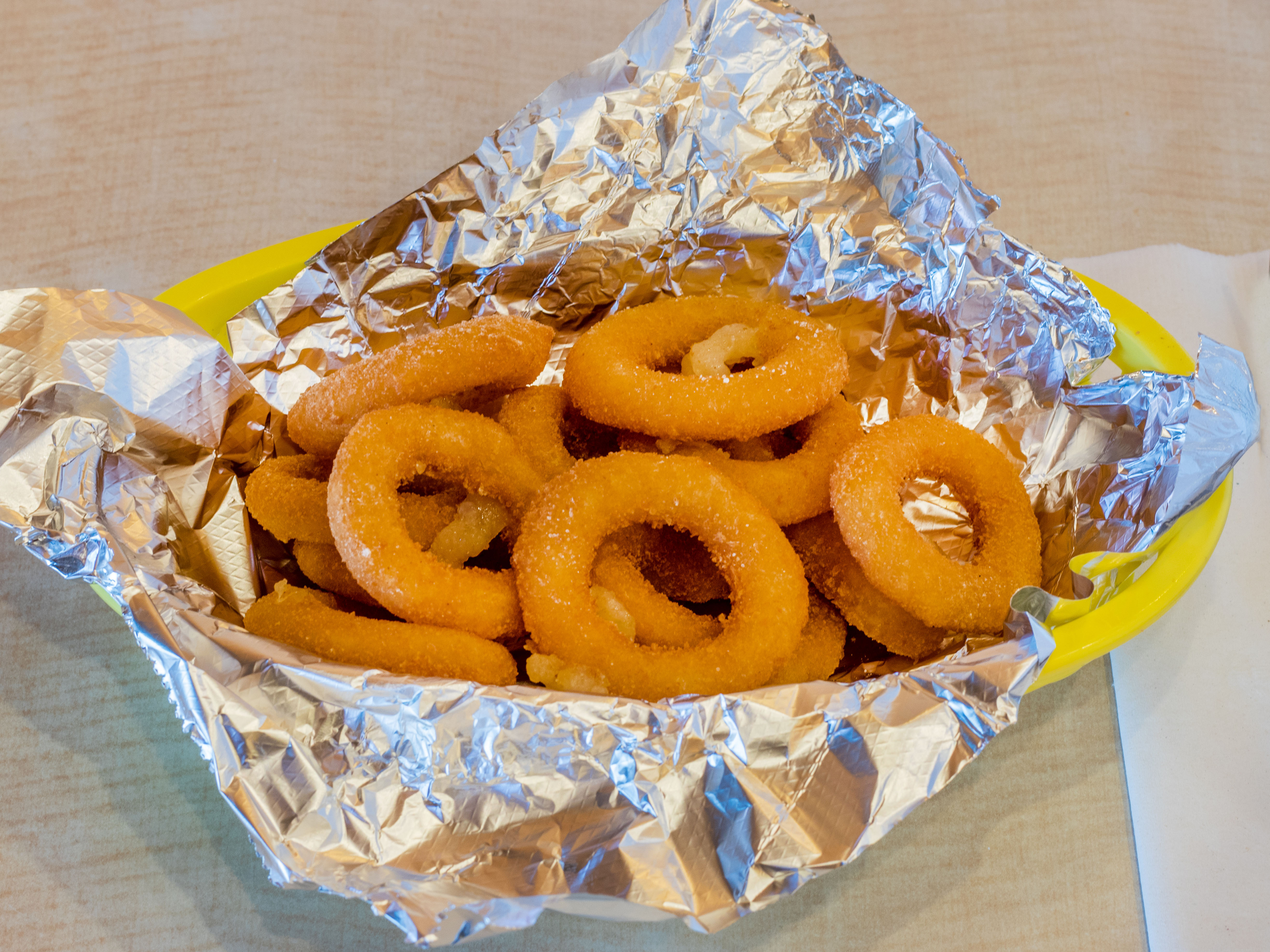Order Onion Rings food online from Yapi Mediterranean Subs And Sandwiches store, Saint Louis on bringmethat.com
