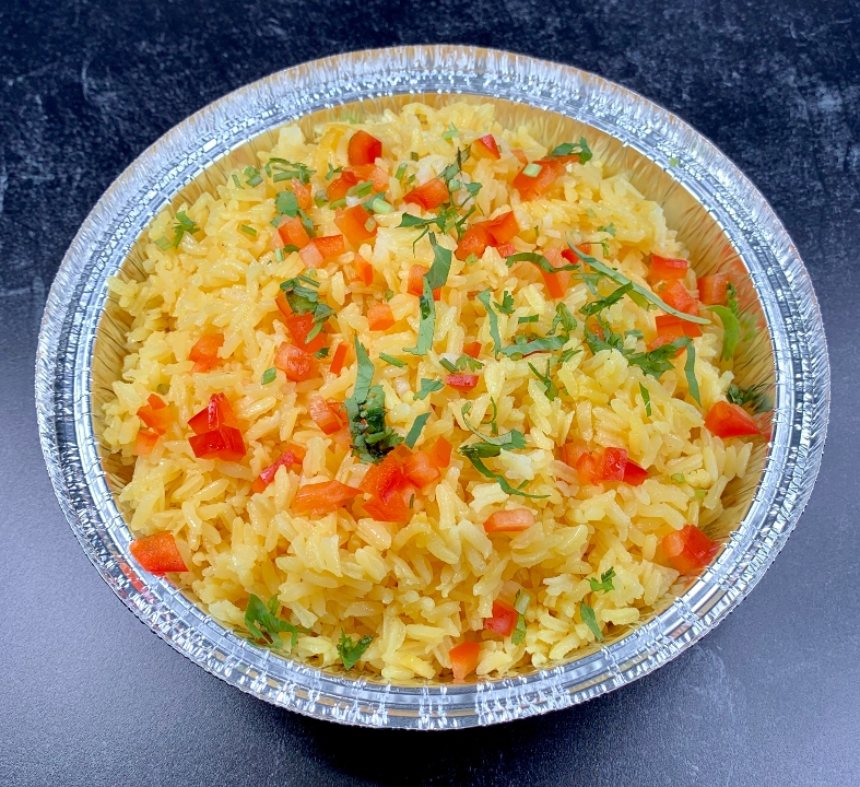 Order YELLOW RICE food online from Delicias Del Jireh Peruvian Kitchen store, White Plains on bringmethat.com