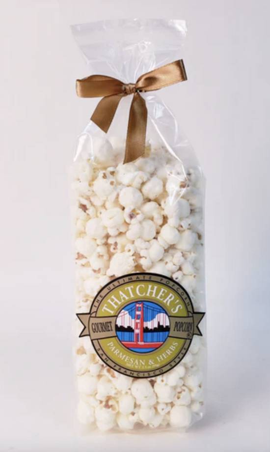 Order Parmesan & Herbs - 3.5 Oz food online from Thatcher's Special Popcorn store, San Francisco on bringmethat.com