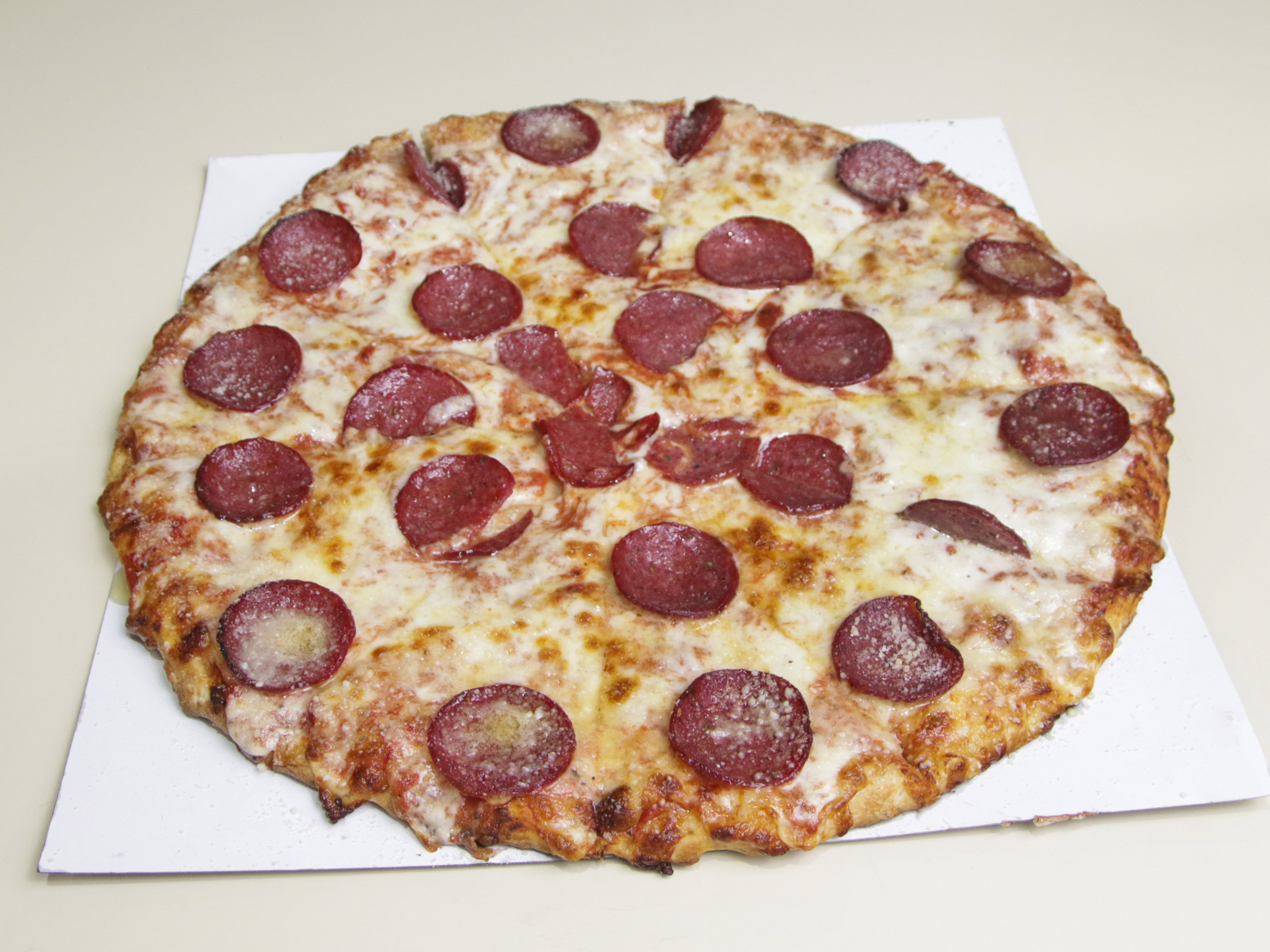 Order Cheese Pizza food online from Pizza Kitchen store, Dearborn on bringmethat.com