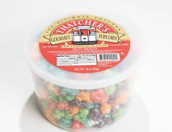 Order Fruit Medley - 10 Oz food online from Thatcher's Special Popcorn store, San Francisco on bringmethat.com