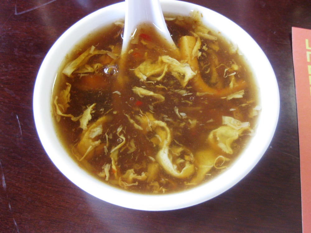 Order 17. Hot and Sour Soup food online from Fu house store, Glendale on bringmethat.com