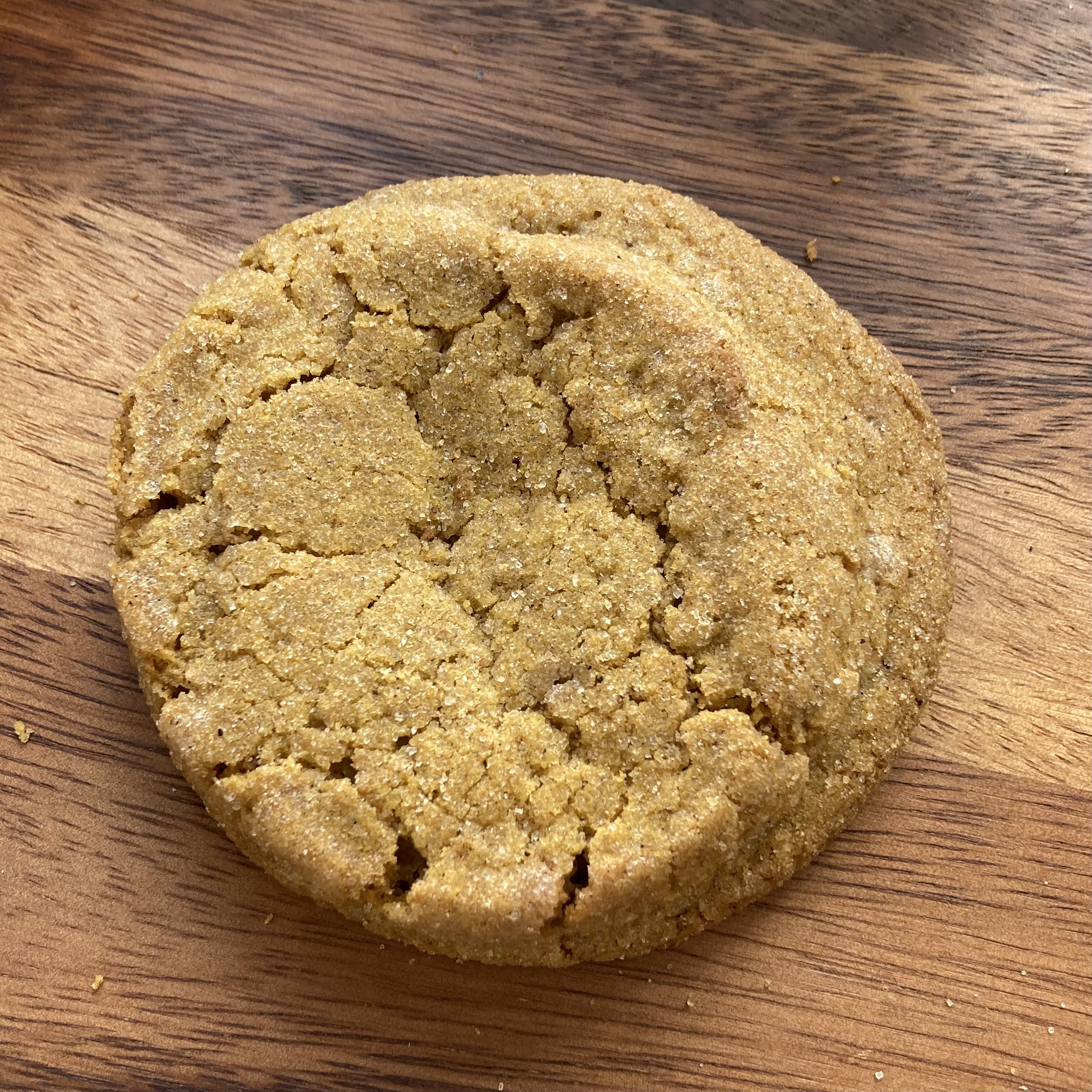Order Chai Pumpkin Snickerdoodle Cookie food online from B Cup Cafe store, New York on bringmethat.com