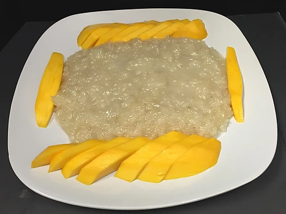 Order Mango Over Sweet Sticky Rice food online from Thai Beer store, Salem on bringmethat.com