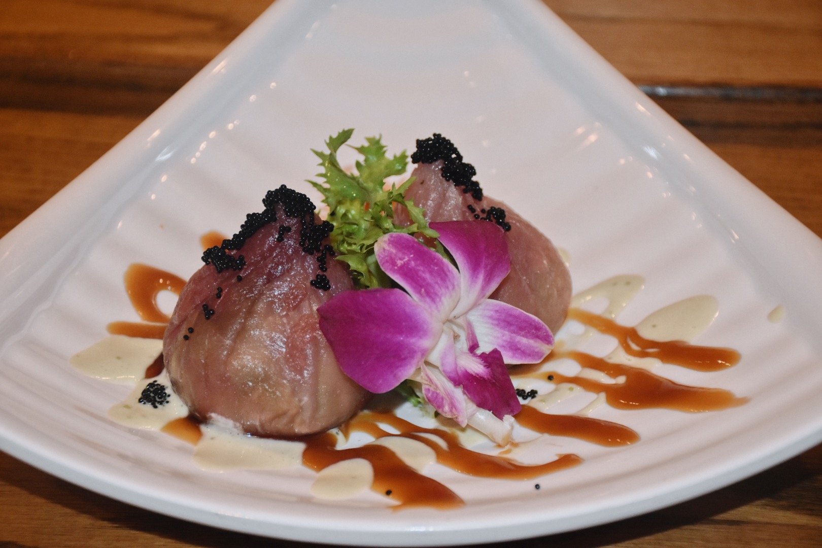 Order Tuna Dumpling food online from Megu Sushi store, Moorestown on bringmethat.com