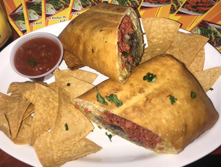 Order Dipped Burrito food online from Tacos And Wings store, Lyndhurst on bringmethat.com