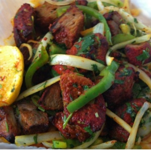 Order 33. Lamb Karahi food online from Raj Indian Cuisine store, Oakland on bringmethat.com
