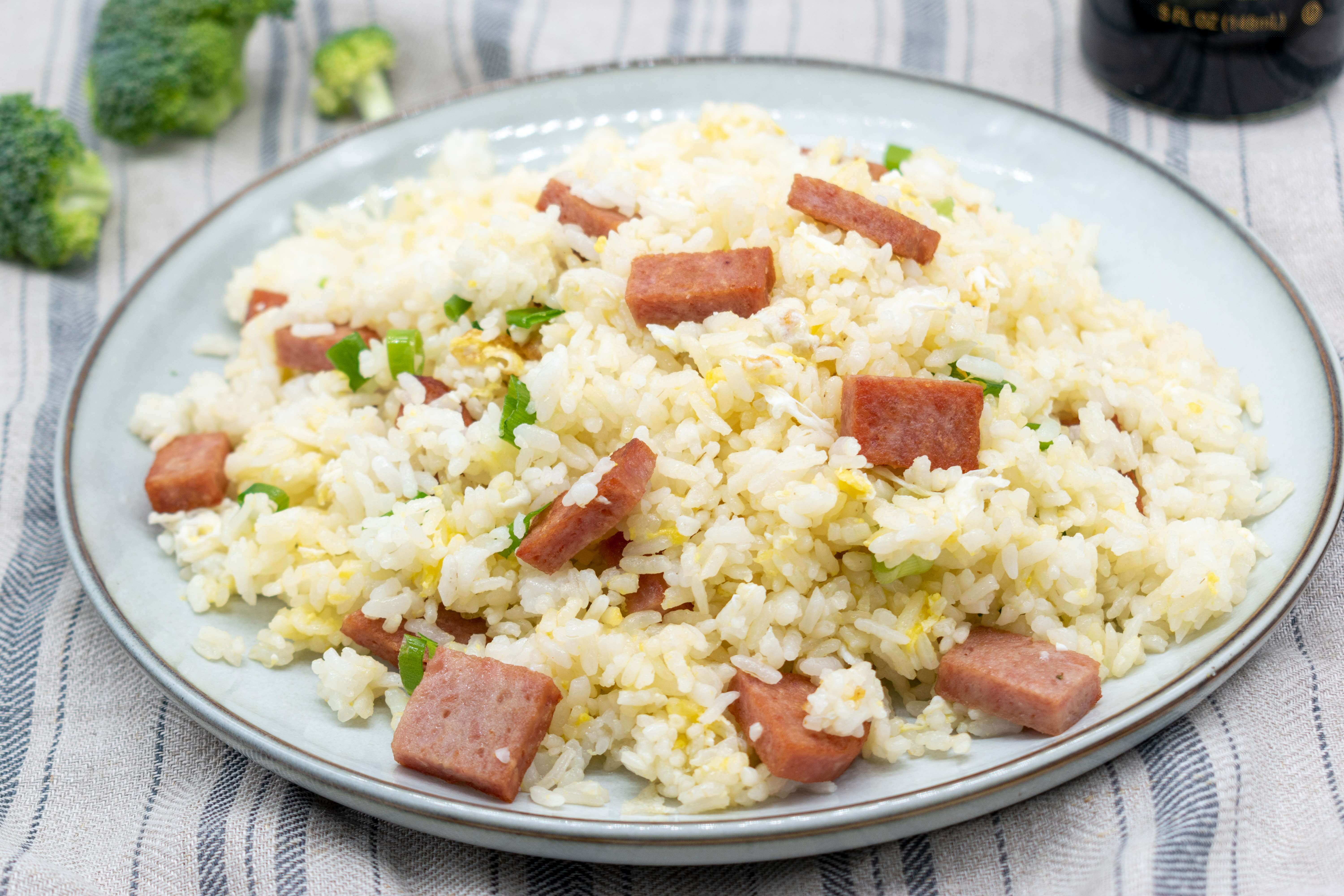 Order Spam Fried Rice food online from Mikawa Restaurant store, San Francisco on bringmethat.com