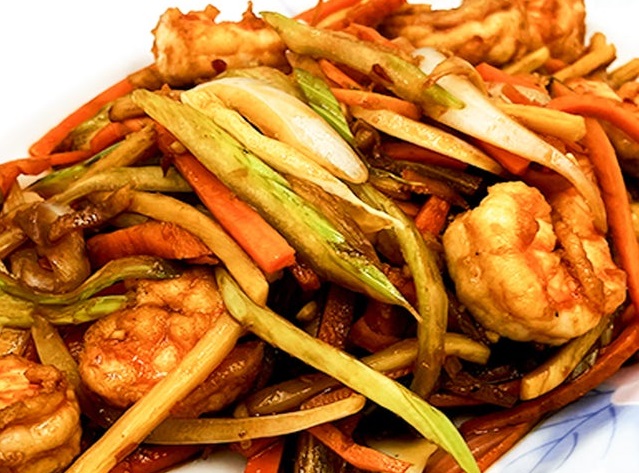 Order Szechwan Shrimp food online from New Shanghai Restaurant store, Lake Forest on bringmethat.com