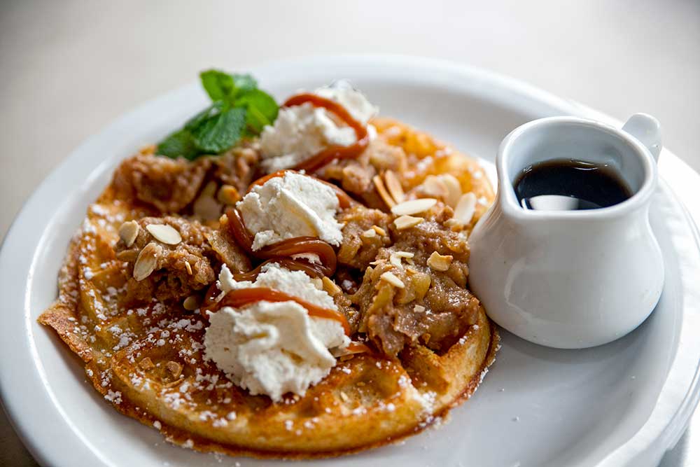 Order Belgica Waffle food online from Crepe Express store, Houston on bringmethat.com