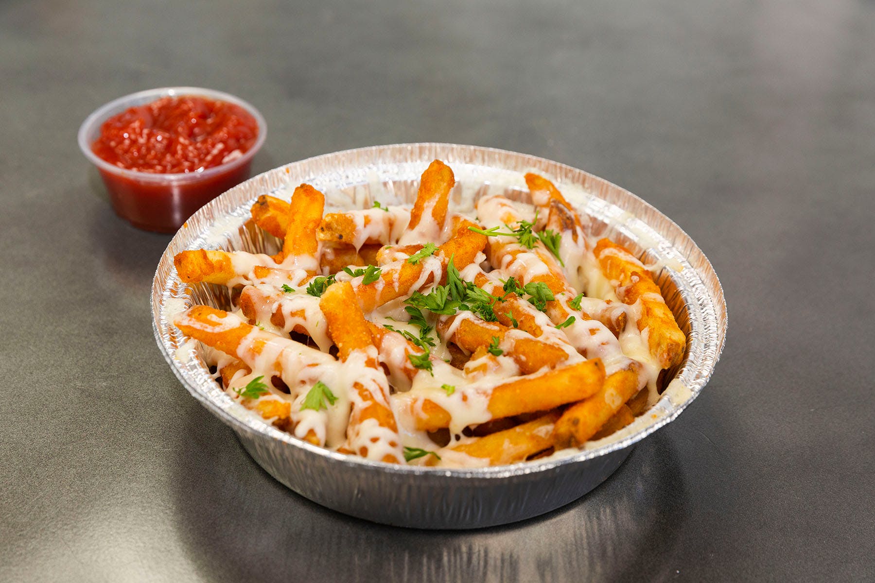 Order Baked Fries - Appetizers food online from College Pizza store, Boston on bringmethat.com