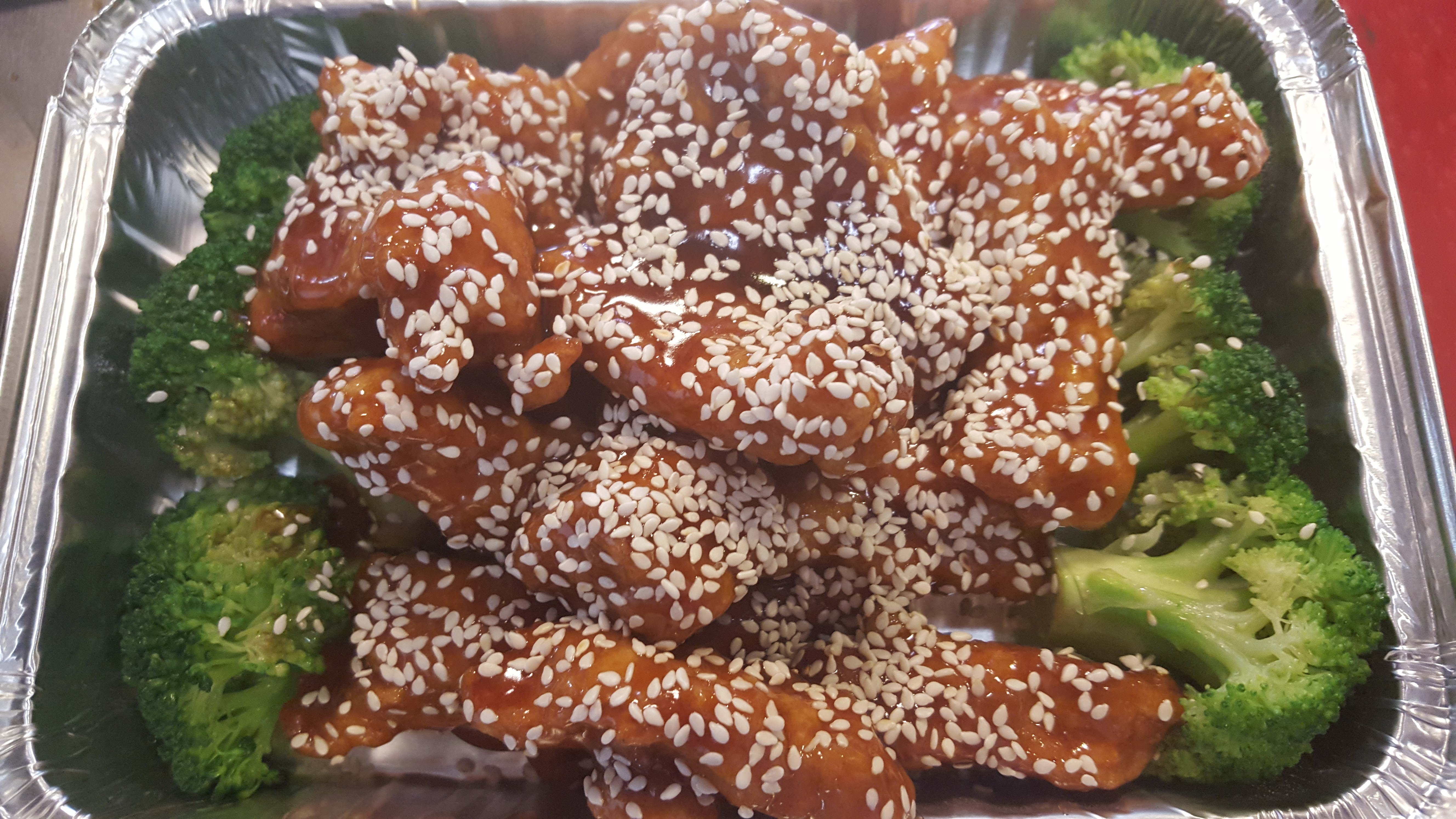 Order E2. Sesame Chicken food online from Jade Palace store, Valley Stream on bringmethat.com