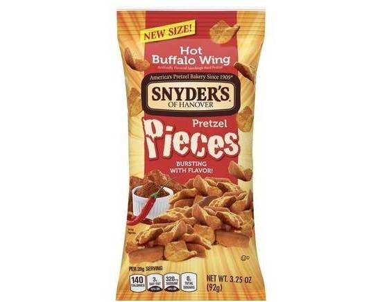 Order Snyders Hot Buffalo Wing Pretzels food online from Fialkoff Kosher Pizza store, Lawrence on bringmethat.com