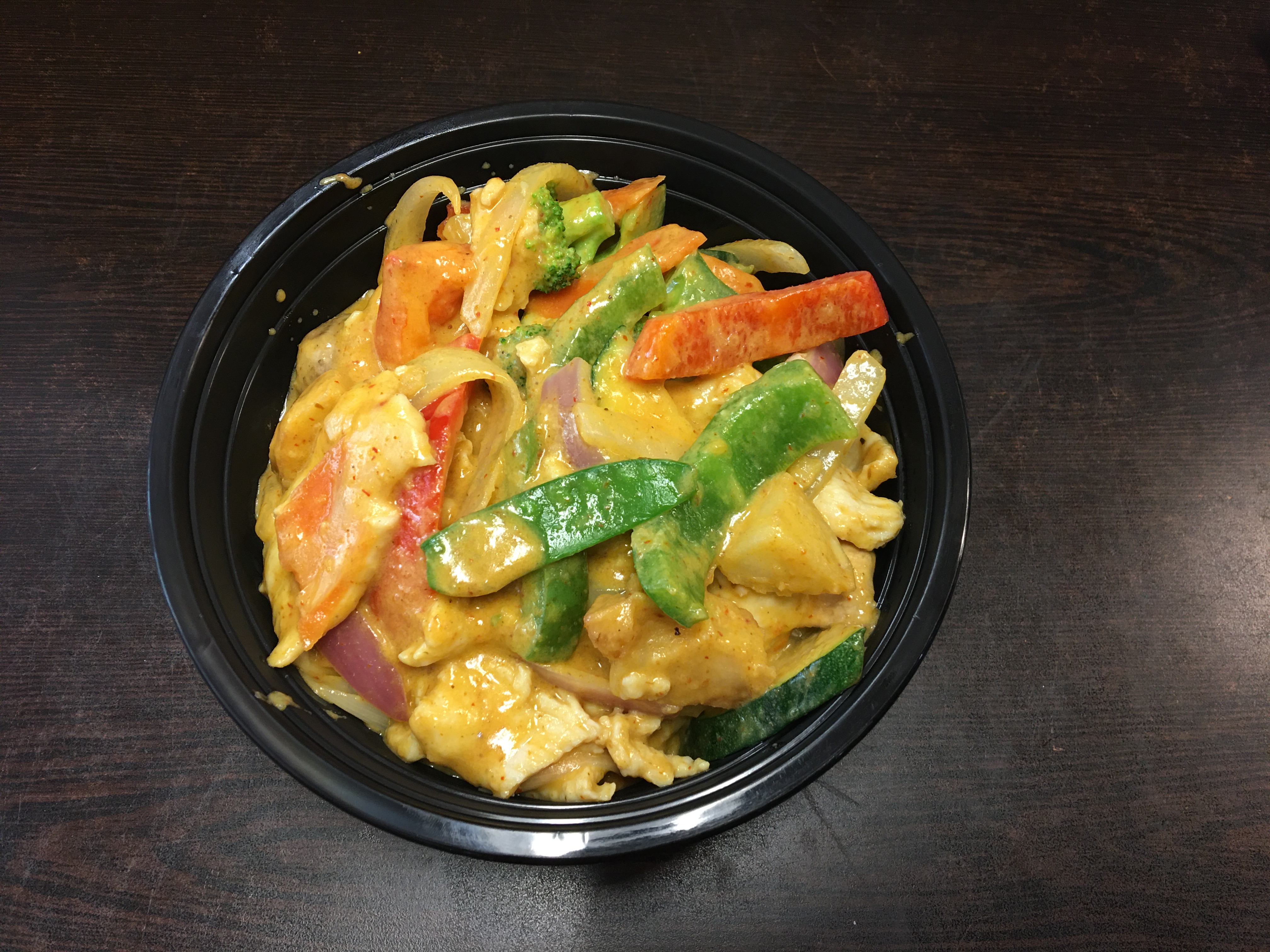 Order T2A. Chicken Yellow Curry  food online from Sunrise Asian Restaurant store, Wildwood on bringmethat.com
