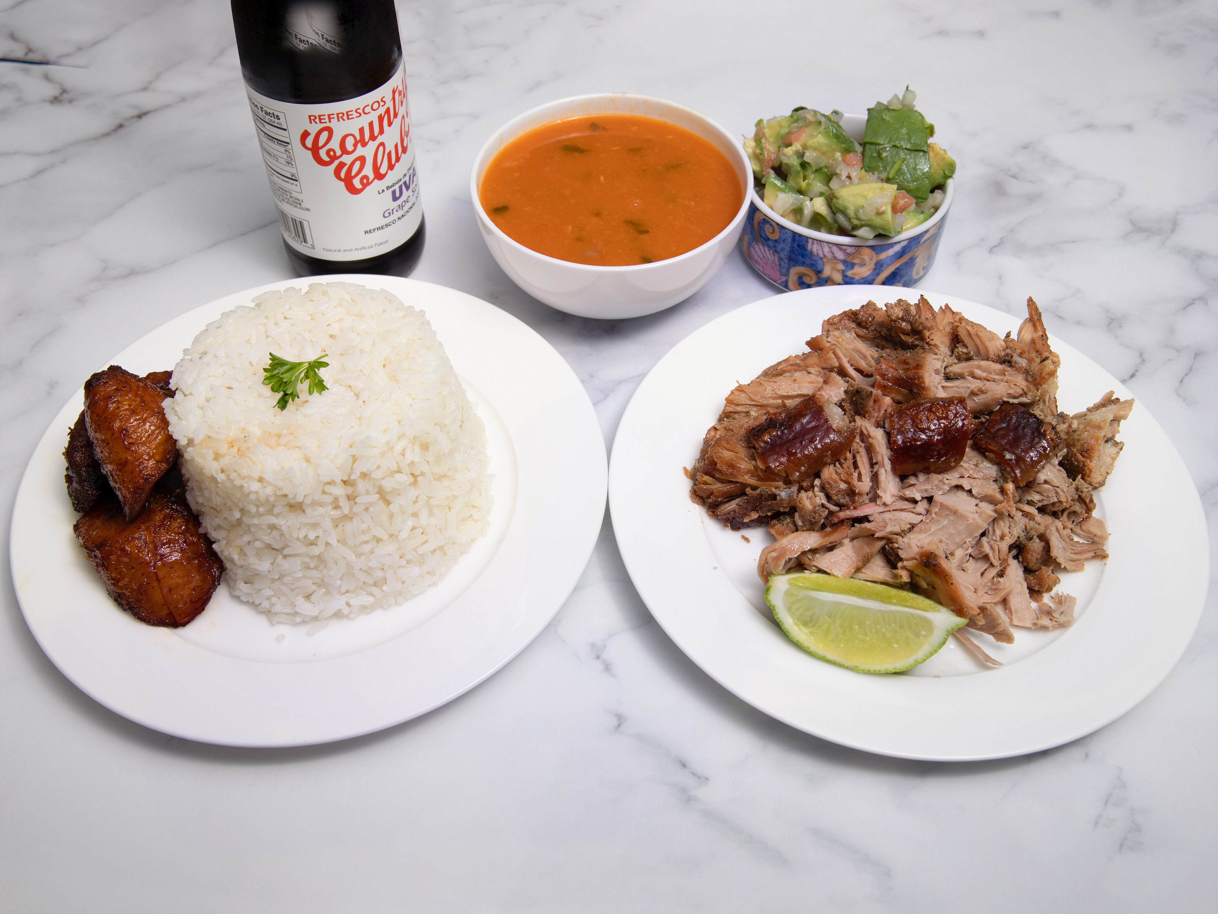 Order 1. One lb. Whole Roasted Pork Combo food online from Caribeno store, Holbrook on bringmethat.com