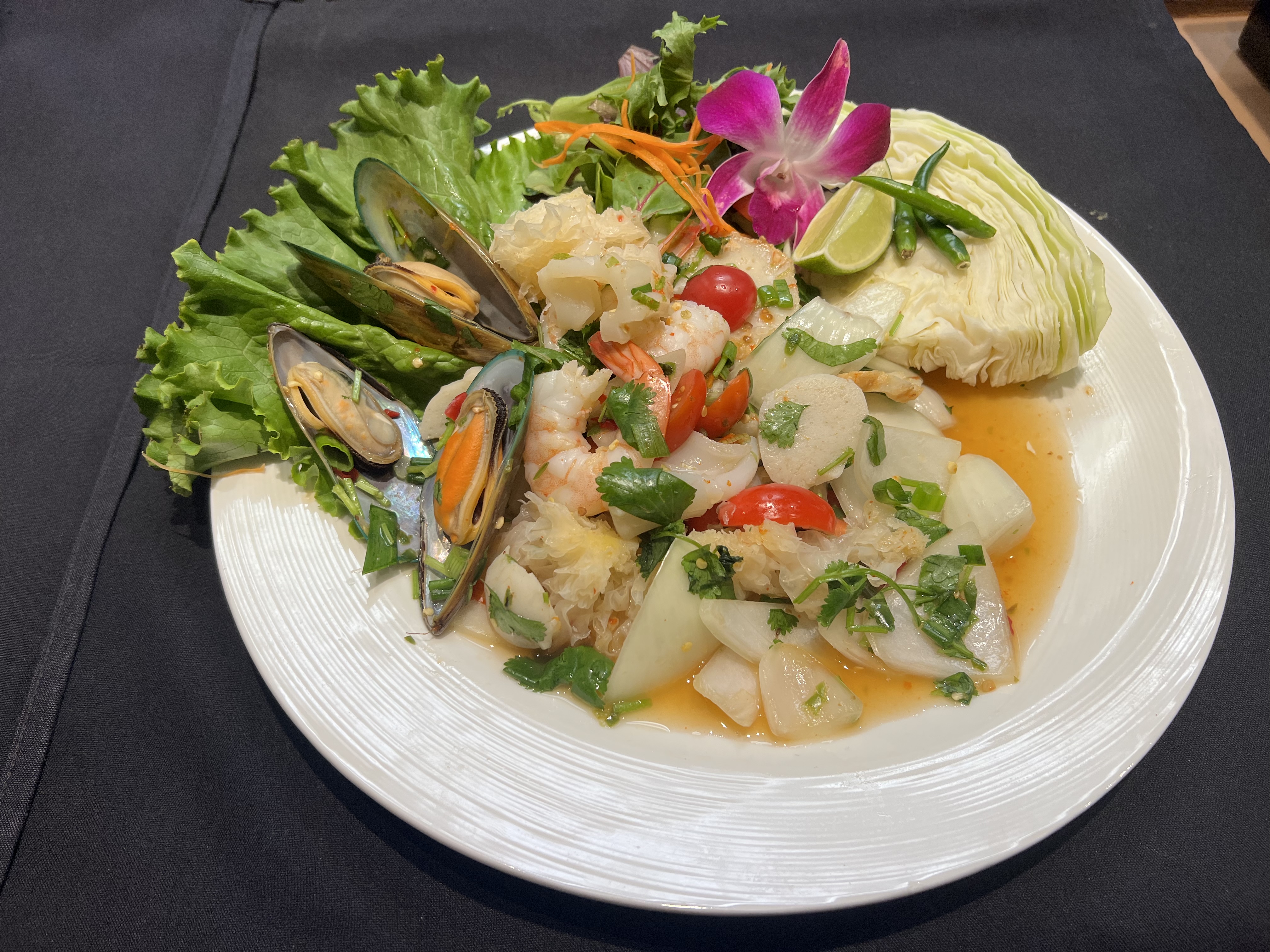 Order Seafood Salad food online from Million Thai store, San Francisco on bringmethat.com