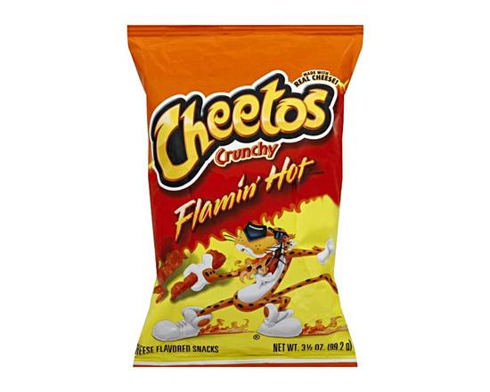 Order Cheetos Flamin Hot 3.25oz food online from Rocket store, Los Angeles on bringmethat.com