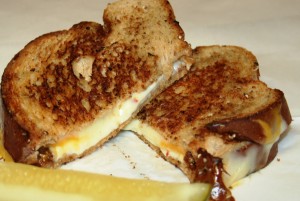 Order The Big Cheese Sandwich food online from Sammis Sandwich At Norbs store, Alton on bringmethat.com