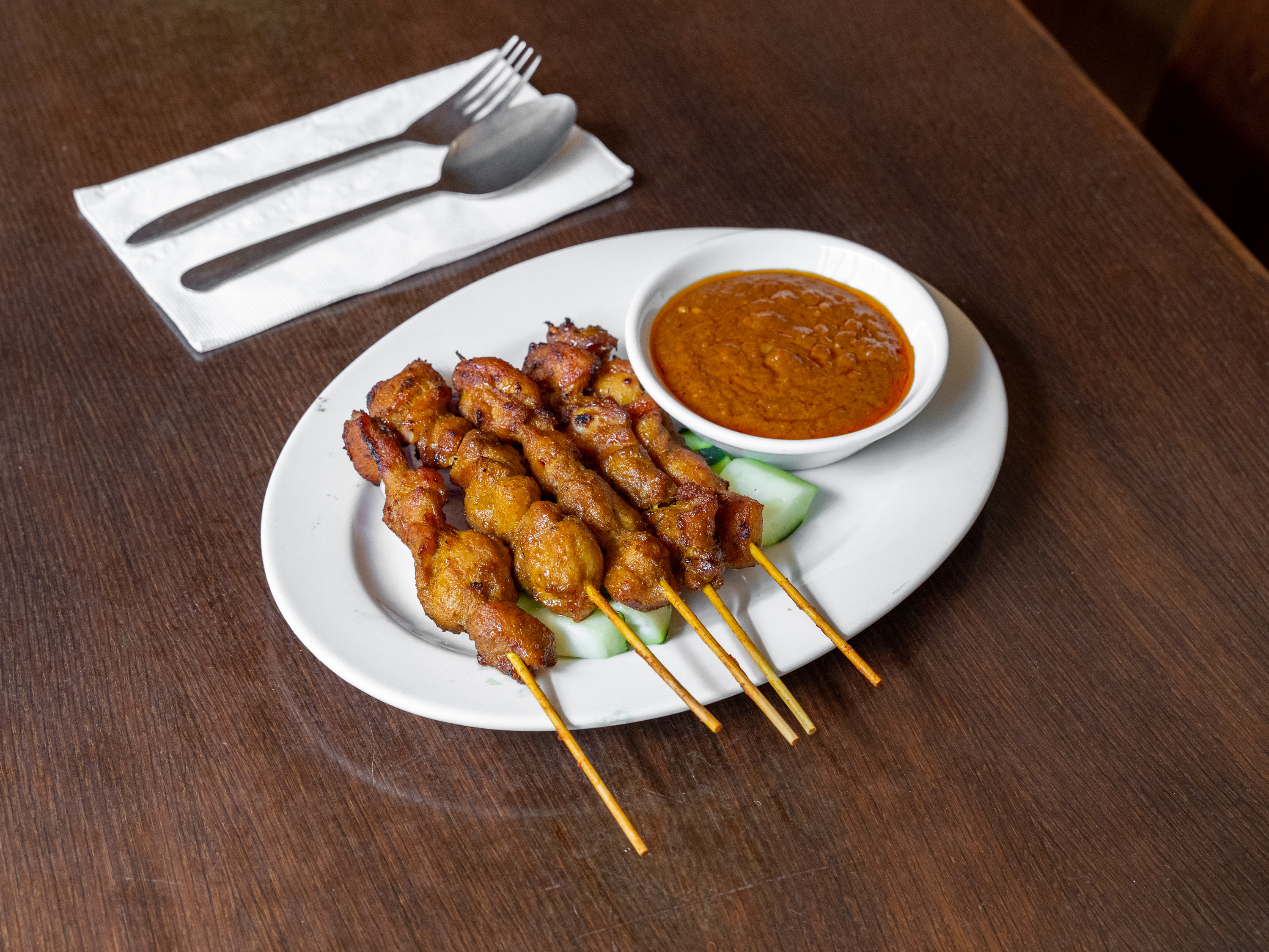 Order 5 Penang Satay Chicken food online from Penang store, Philadelphia on bringmethat.com