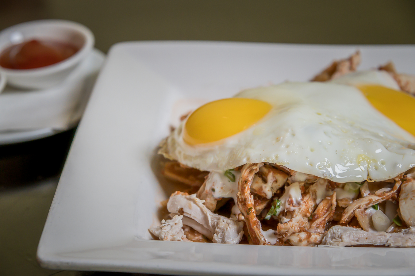 Order Chicken Chilaquiles food online from Jo Diner store, San Diego on bringmethat.com