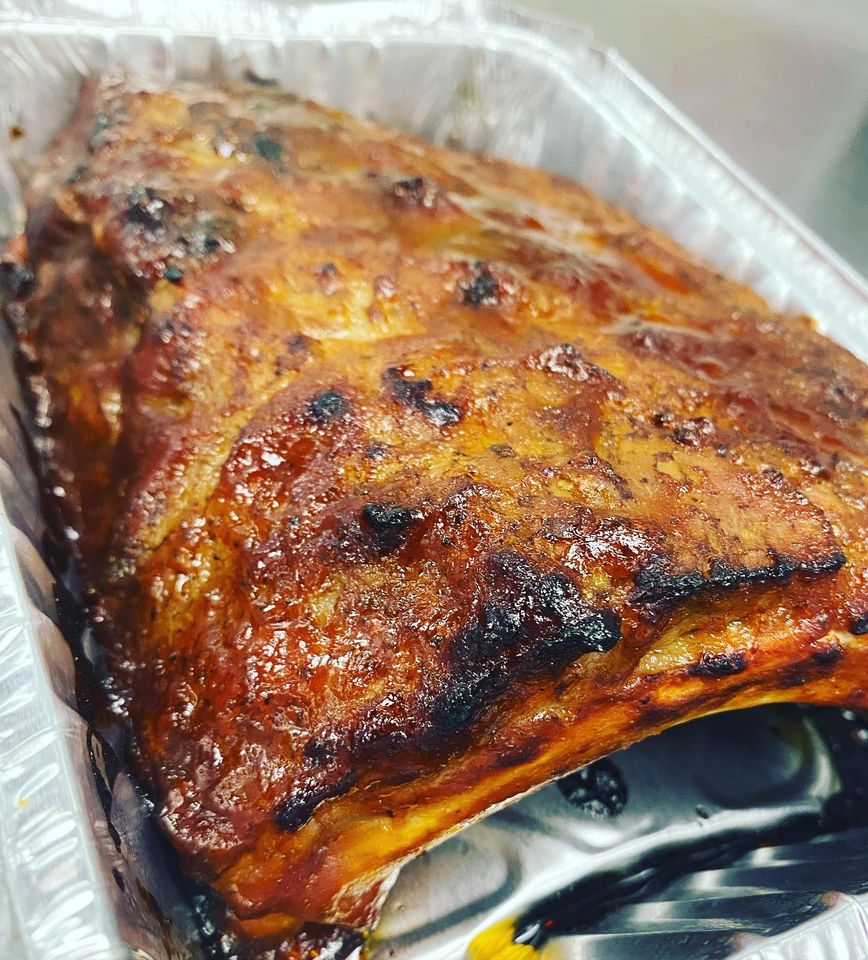 Order BBQ Baby Back Ribs food online from Palermo Cafe & Bakery store, San Dimas on bringmethat.com