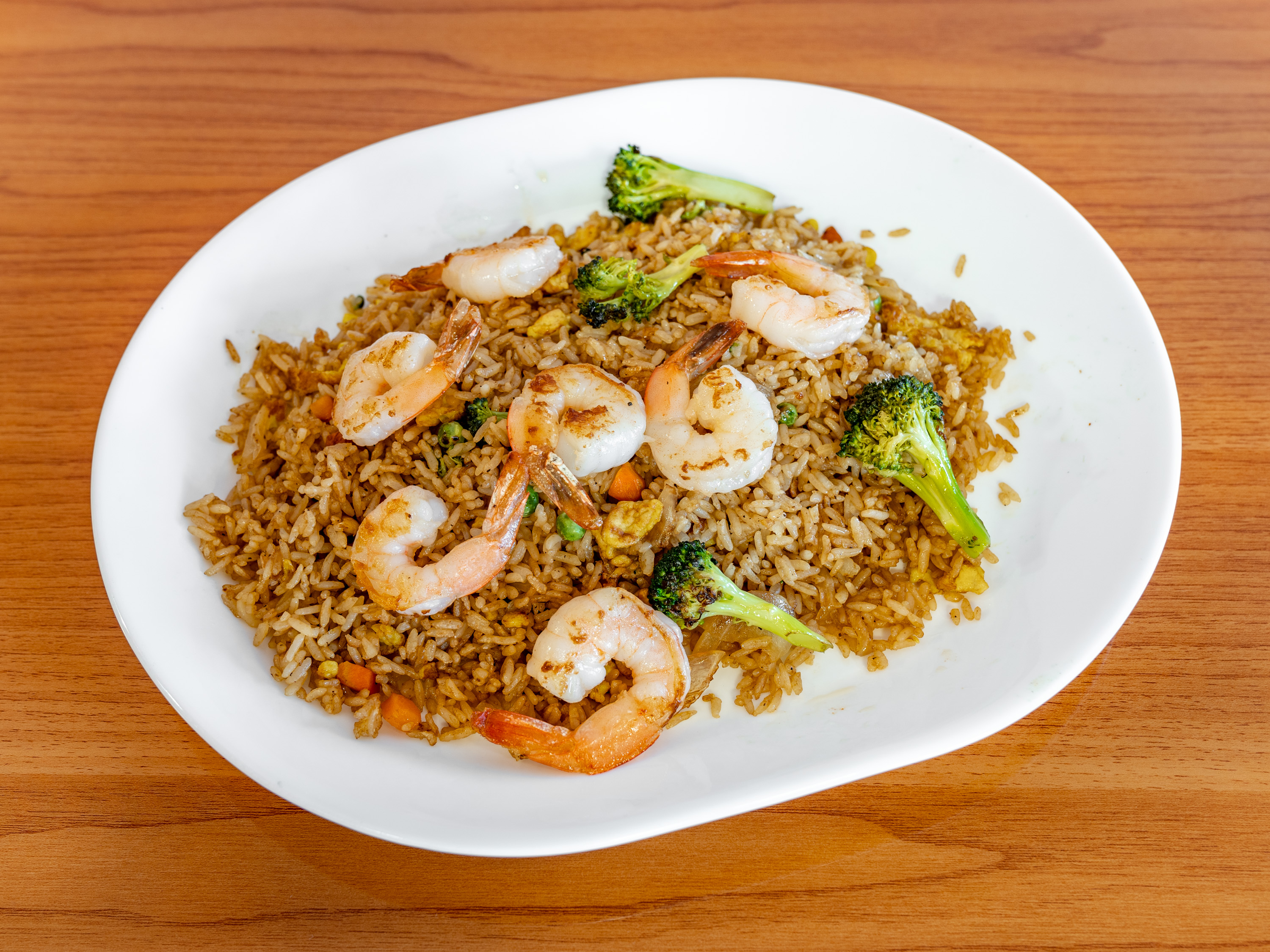 Order Shrimp Fried Rice food online from J Buffalo Wings store, Marietta on bringmethat.com