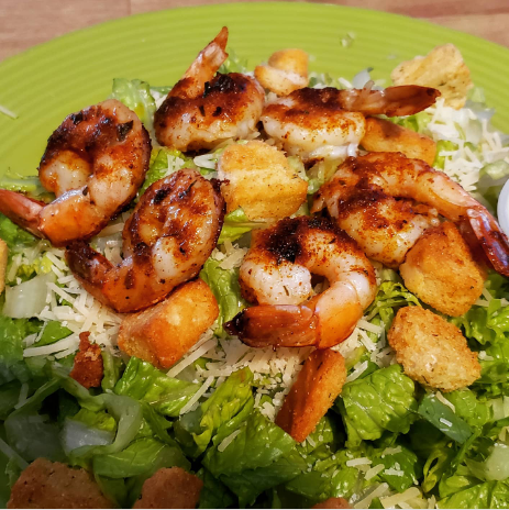 Order Shrimp Caesar Salad food online from The By-Pass Bar & Grill store, Dayton on bringmethat.com