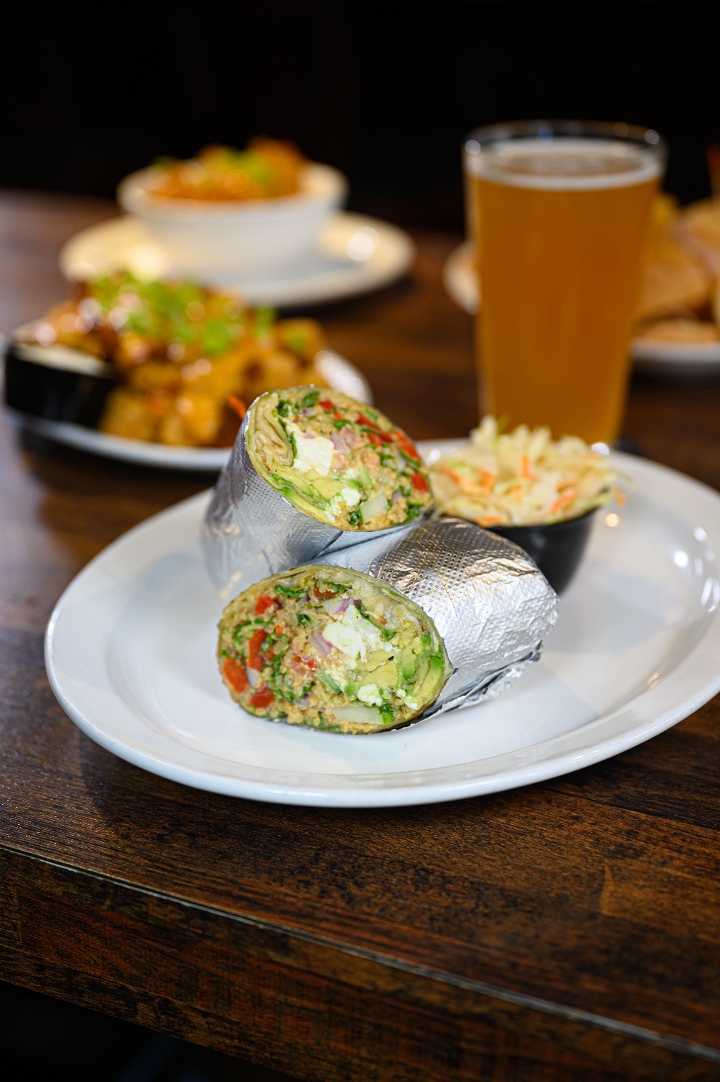 Order Quinoa Wrap food online from Quincy South Bar & Grille store, Rockville on bringmethat.com