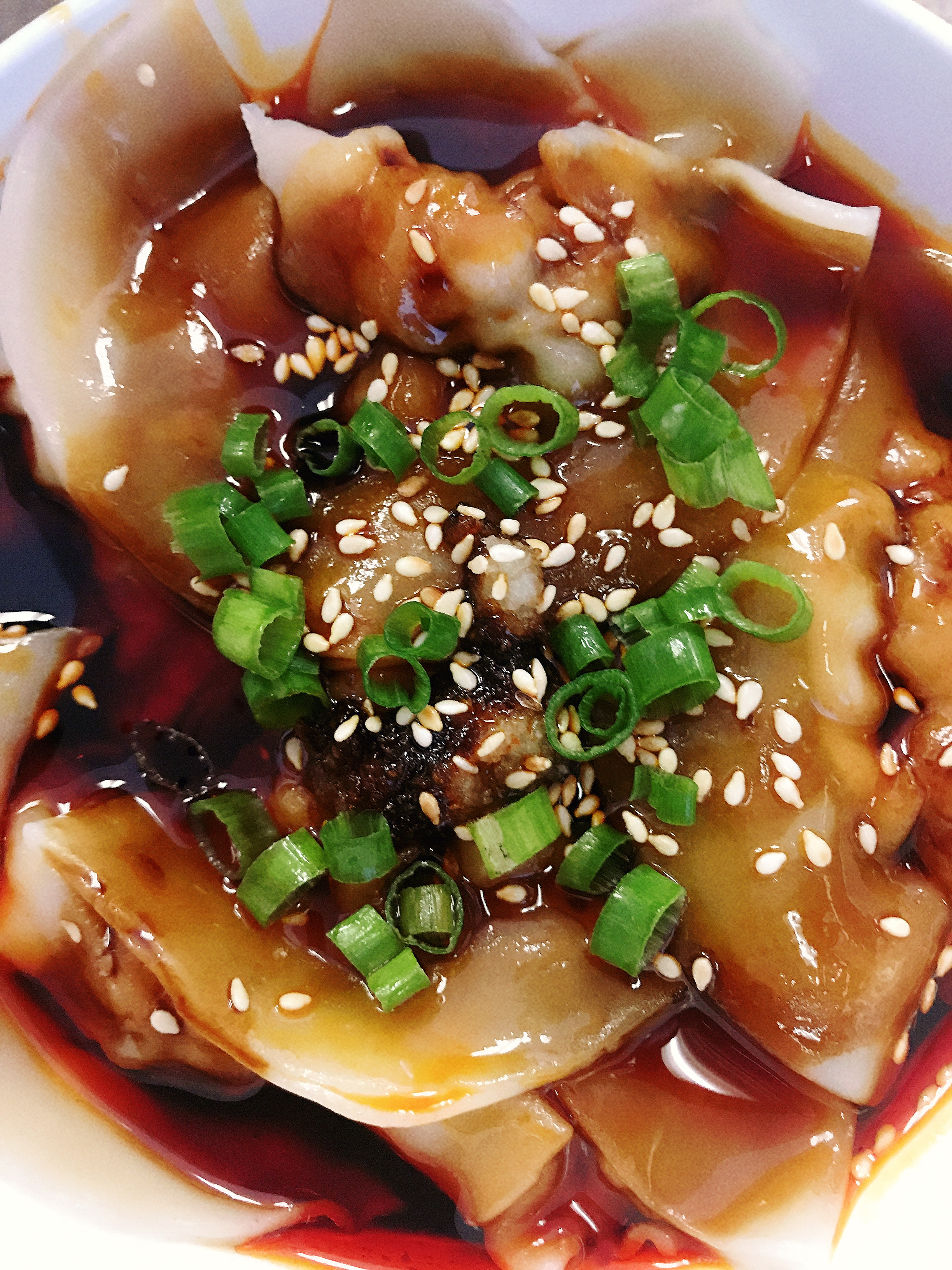 Order 红油水饺   Szechuan Dumpling in Hot Sauce food online from Hua Yang store, Minneapolis on bringmethat.com