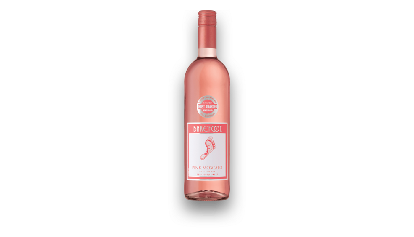 Order Barefoot Pink Moscato 750mL food online from Country Cousins Liquor & Jr Market store, Sylmar on bringmethat.com