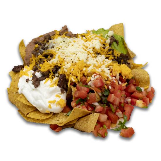 Order Super Nachos food online from Viva Burrito store, Tucson on bringmethat.com