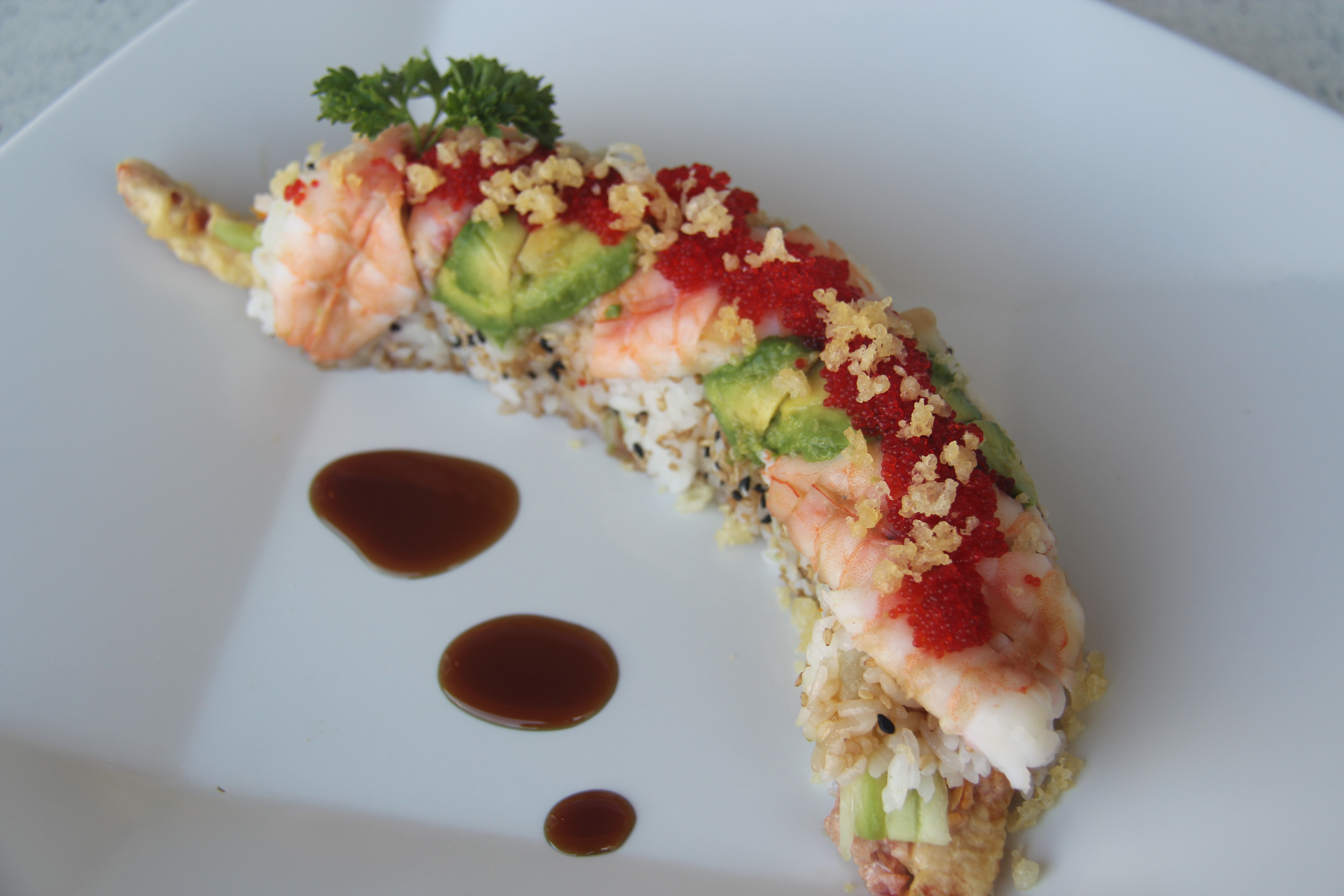 Order White Tiger Roll food online from Blosom Bento store, Los Angeles on bringmethat.com