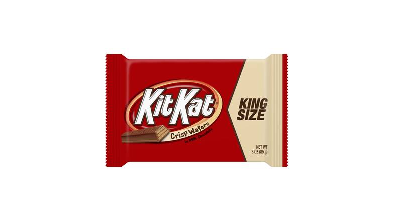 Order Kit Kat Milk Chocolate King Size Wafer Bar food online from Trumbull Mobil store, Trumbull on bringmethat.com