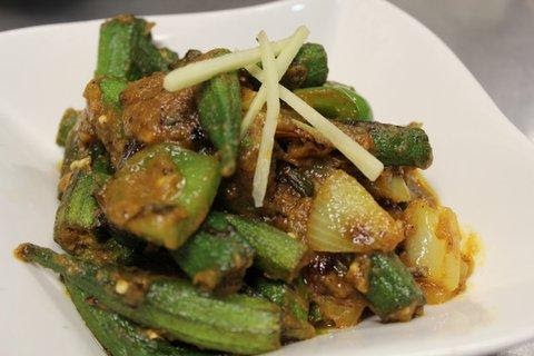 Order Bhindi Fry food online from Southern Spice store, New Hyde Park on bringmethat.com