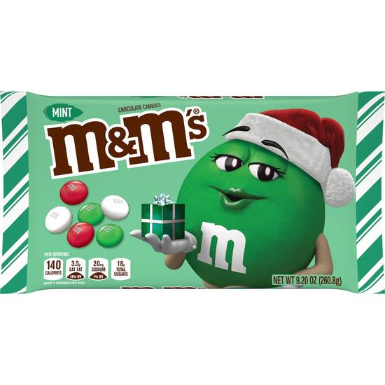 Order M&M'S Holiday Mint Chocolate Christmas Candy, 9.2 oz Bag food online from CVS store, SOUDERTON on bringmethat.com